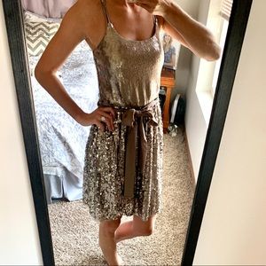 Shiny Sequin Special Occasion Dress